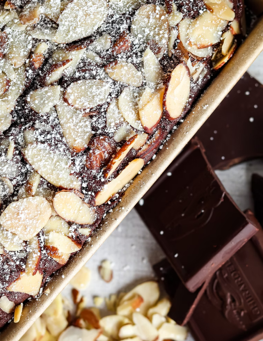 Chocolate biscuit coffee cake
